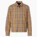 Burberry Reversible Check Cotton Harrington Jacket Truffle