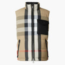 Burberry Reversible Check Nylon Buffer Gilet Archive Beige/Black