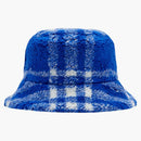 Burberry reversible para cheque de vellón tiene negro/caballero