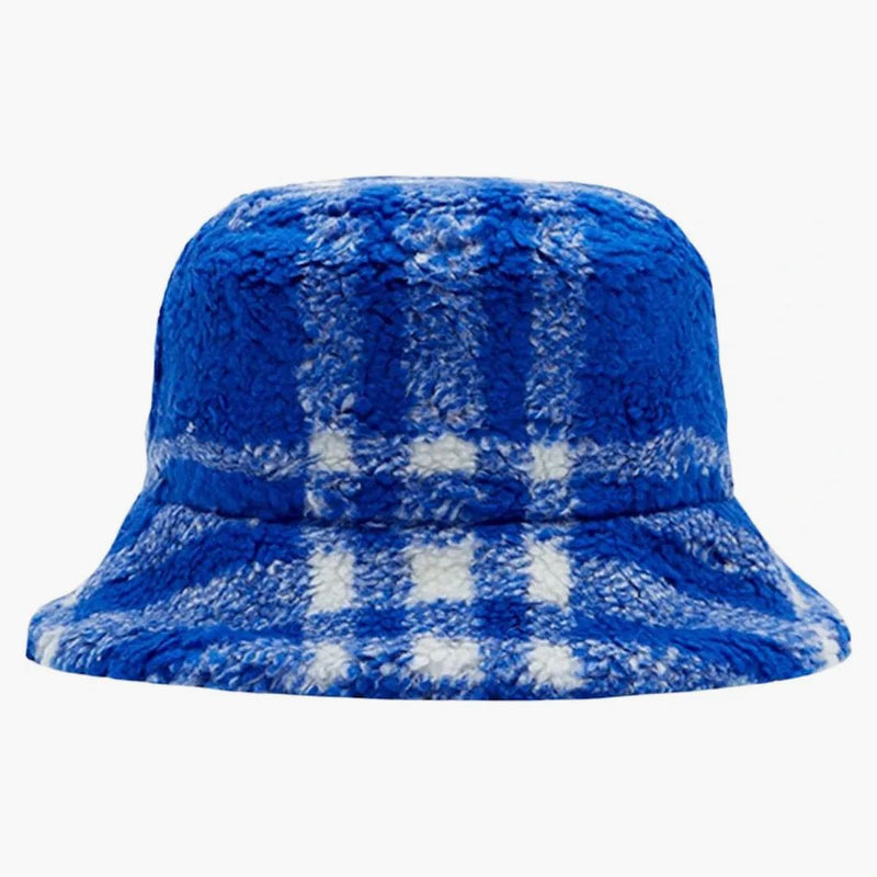 Il secchio di controllo del pile reversibile Burberry ha nero/cavaliere