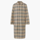 Burberry Reversible Long Coat Check Beige