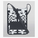 Burberry Riccardo Tisci Edition Slogan Messenger Bag Black