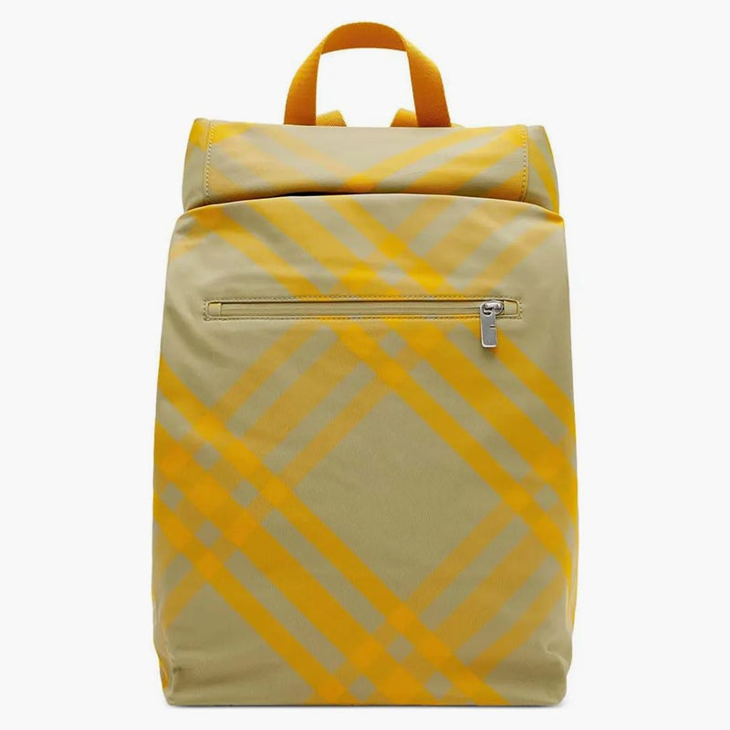 Burberry Roll Hamplack a controllo giallo/beige