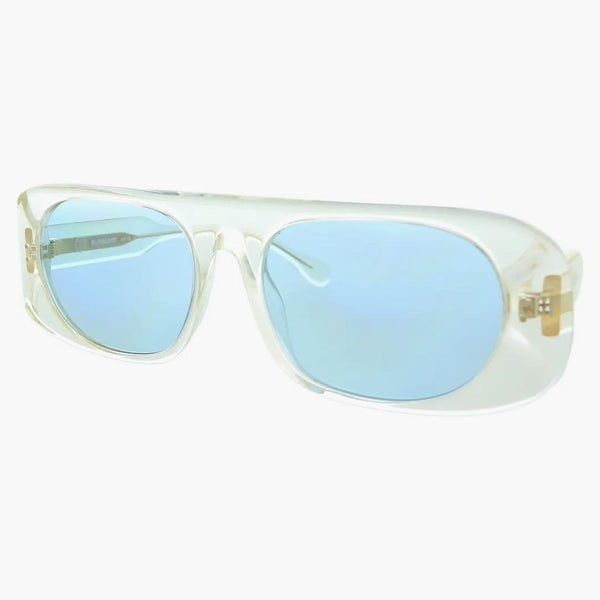Burberry Round Solglasögon Transparent Yellow (0BE4322 387980)