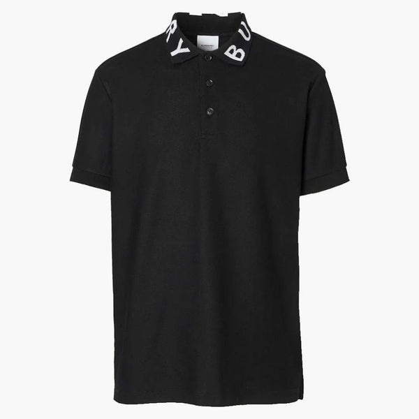 Burberry ryland krage logo polo svart
