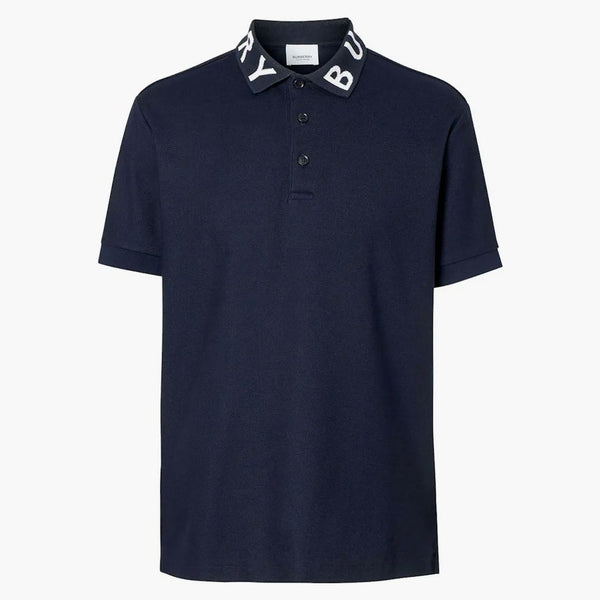 Burberry Ryland Collar Logo Polo Navy