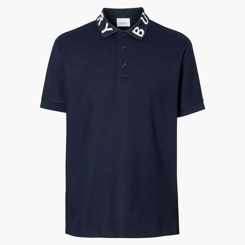 Burberry Ryland Collar Logo Polo Navy