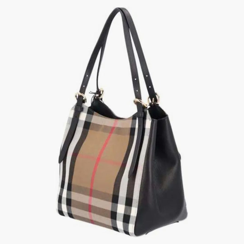 Burberry sm canterby handväska beige/svart
