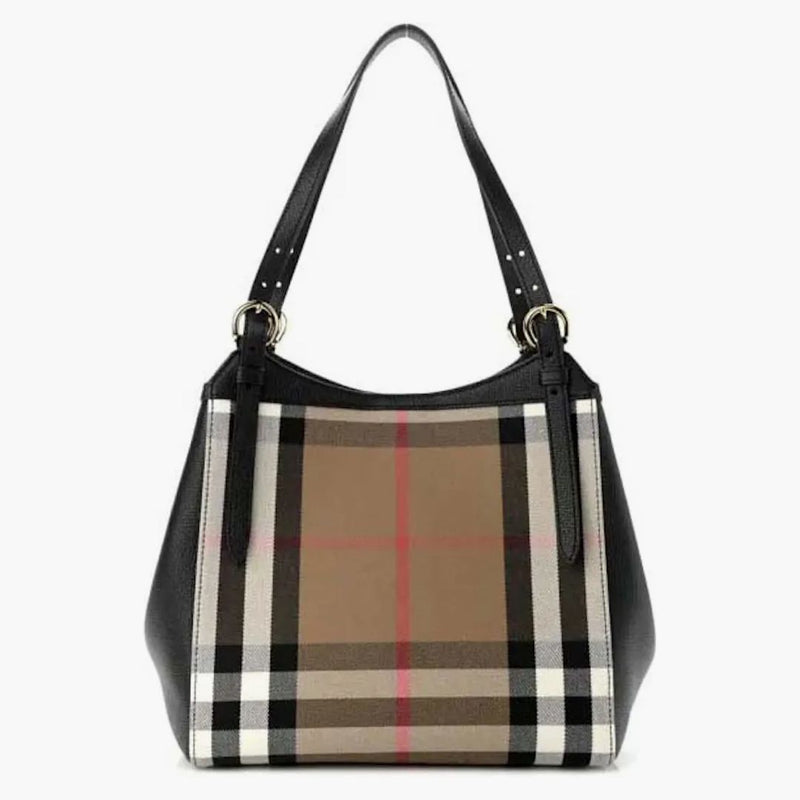 Burberry sm canterby handväska beige/svart
