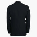 Burberry Satin Lana lana lana su misura Black