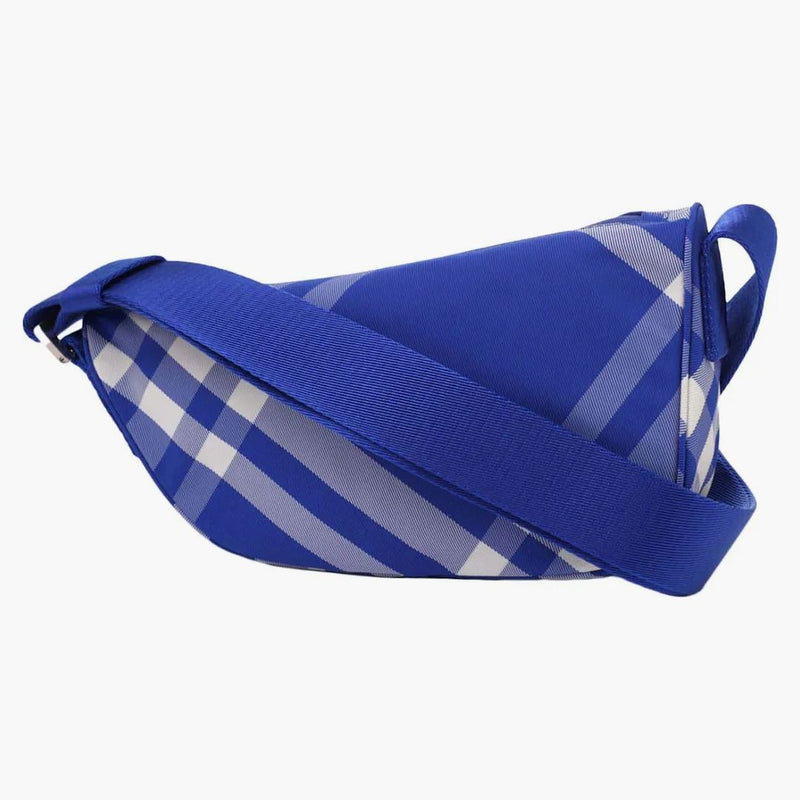 Burberry Shield Crossbody Bag Blue/White