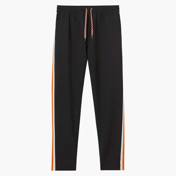 Burberry Side-stripe Slim Track Pants Black/orange/white