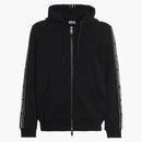 Burberry siren zip-up hoodie svart