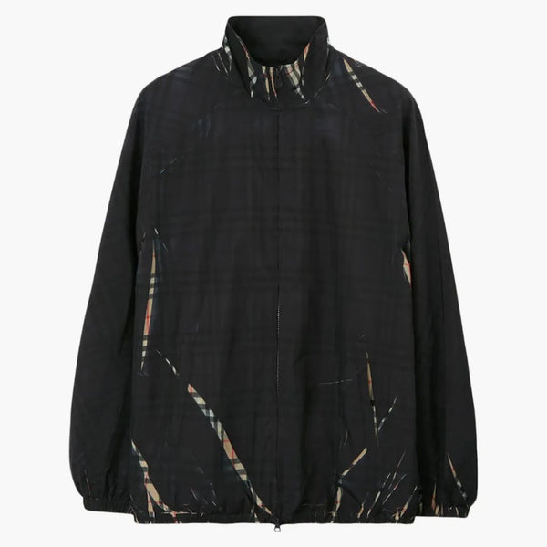Burberry Sliced ​​Check Jacket Black/Archive Beige