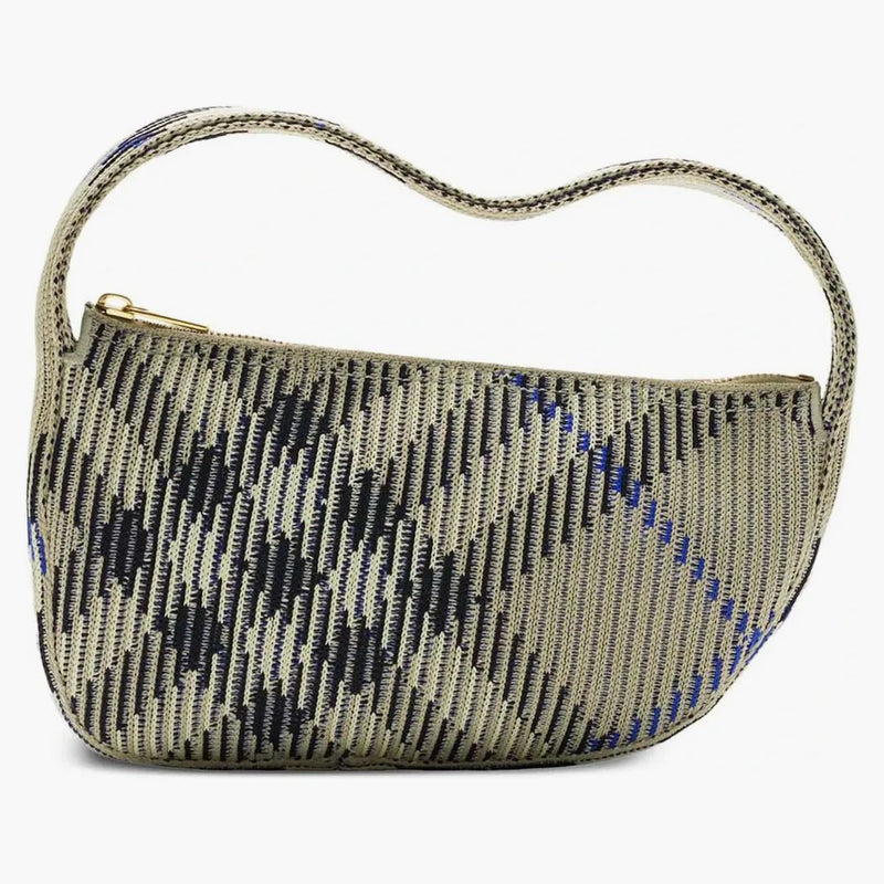 Burberry liten stickad väska