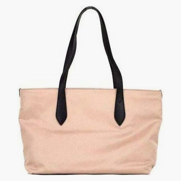 Burberry Small Logo Märkes Econyl Nylon Dead Rose Beige