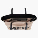 Burberry Small Logo Branded Econyl Nylon Dead Rose Beige