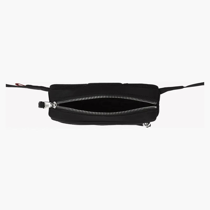Burberry Cannon Bum Bag Logo Print Econyl Small Black