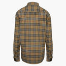 Burberry a pequeña escala camisa marrón marrón
