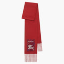 Burberry Solid Label Scarf Rust
