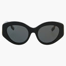 Burberry Sophia Oval solglasögon svart (0BE4361 30018751)