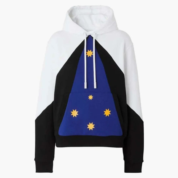 Burberry Southern Cross Graphic Hoodie Blue/White