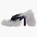 Burberry Step Post Heel Sandals Black Pink (women's)