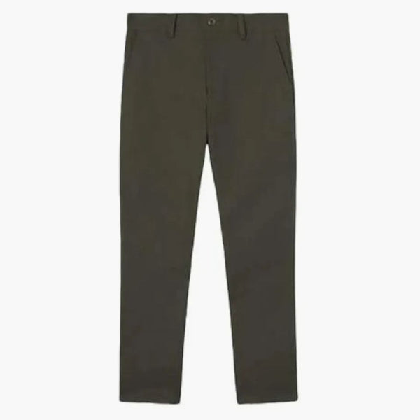 Burberry Straight-fit Cropped Tailored Trousers Green
