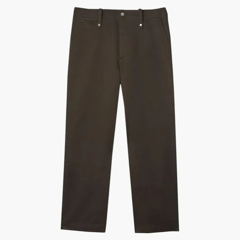 Burberry Straight-Leg Loose-Fit Trousers Brown
