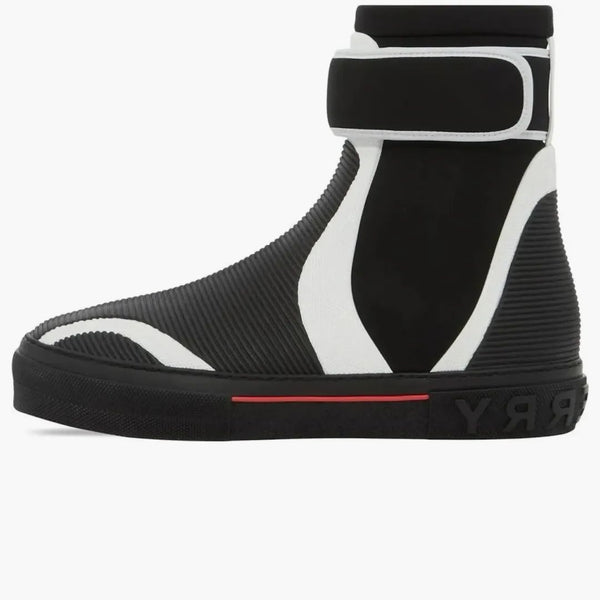 Burberry Sub High-top Black Red White