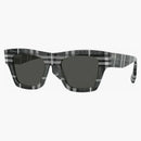 Burberry Sunglasses Ernest Square Frame Black White Check (40823051)