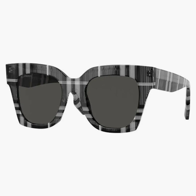 Burberry Solglasögon Kitty Black White Check (40823221)