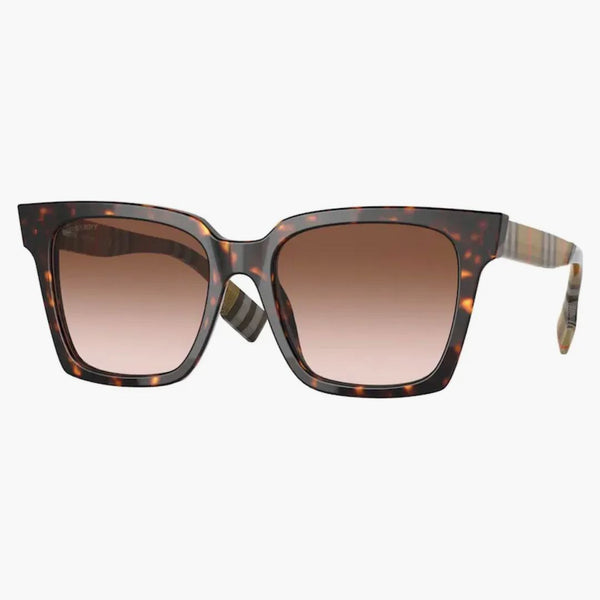 Burberry Solglasögon Square Vintage Check Tortoiseshell (40816721)