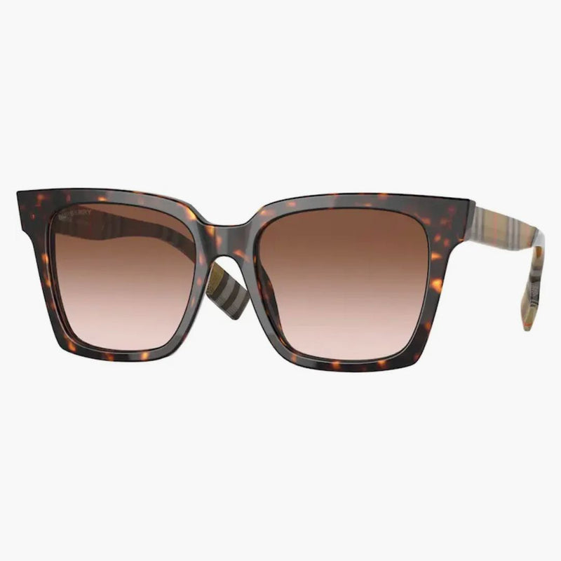 Burberry Solglasögon Square Vintage Check Tortoiseshell (40816721)