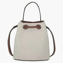 Burberry TB Cotton Bucket Bag Brown