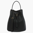 Burberry TB Logo Bucket Bag Black
