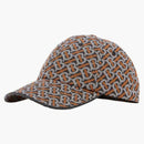 Burberry TB Monogram Baseball Cap Black/White/Orange