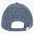 Burberry TB Monogram Baseball Cap Blue