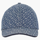 Burberry TB Monogram Baseball Cap Blue