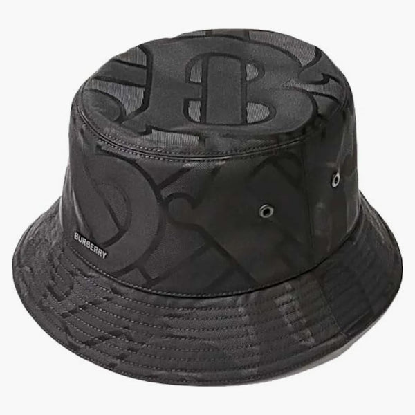 Burberry TB Monogram Jacquard Bucket has Black