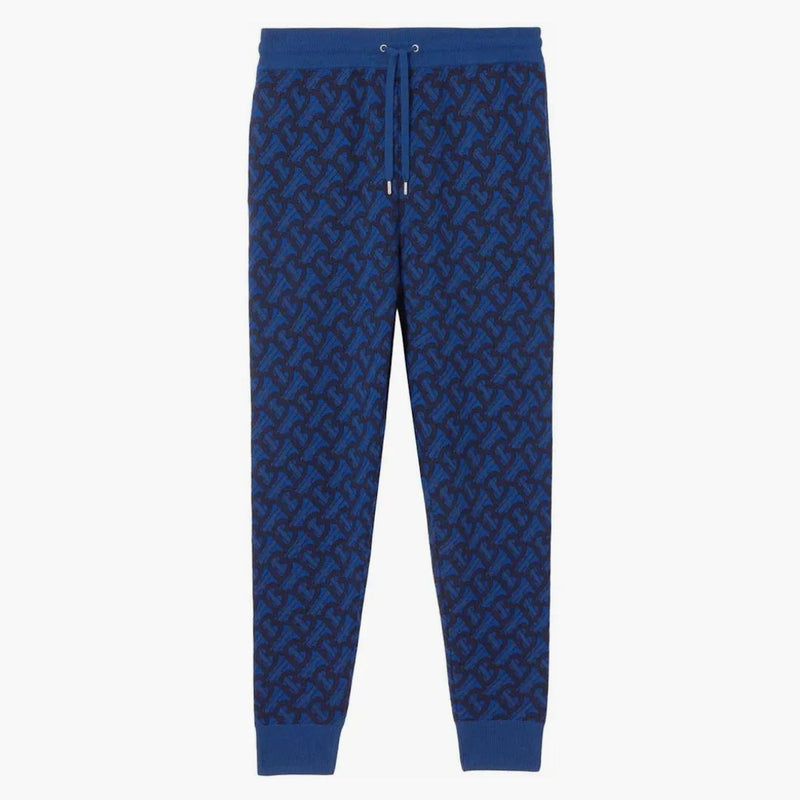 Burberry TB Monogram Patrón de chándal azul Royal Blue