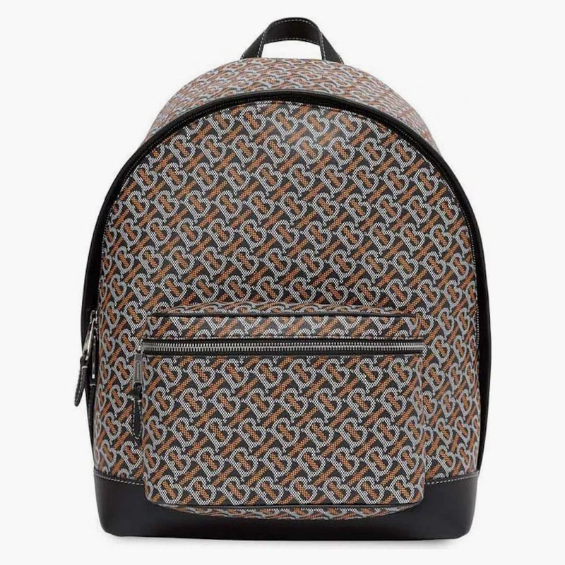 Burberry Tb Monogram-print Backpack Black Multi