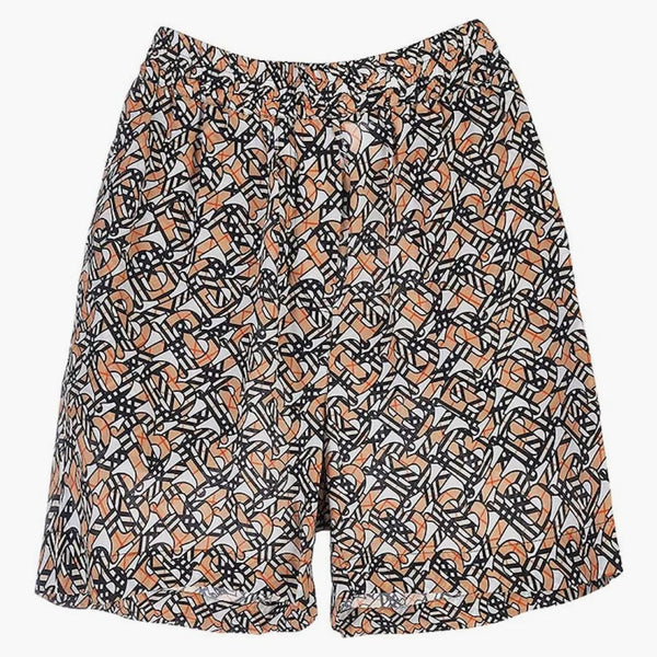 Burberry TB Monogram Shorts White/Beige