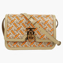 Monogram ramenní tašky Burberry TB Small Beige/Orange