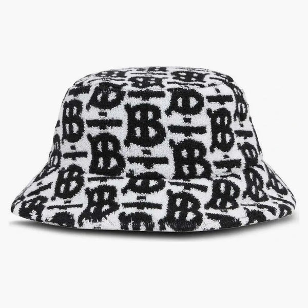 Il secchio di asciugamano Burberry TB ha il nero/bianco