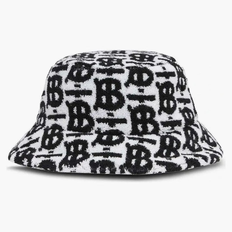 Il secchio di asciugamano Burberry TB ha il nero/bianco