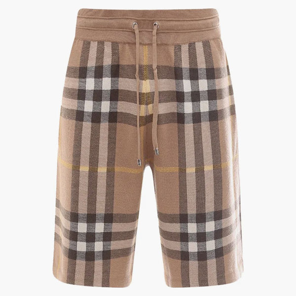 Burberry Tartan Motif Bermuda shorts beige
