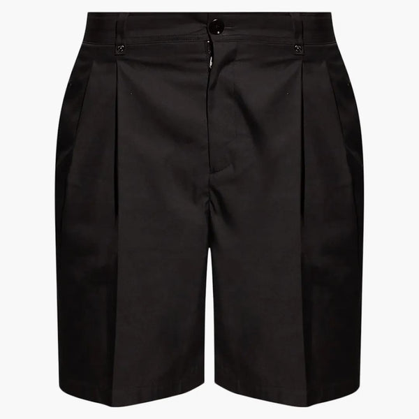 Burberry Technical Cotton Tailored Shorts Black