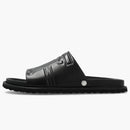 Burberry Thornton Leather Slides Black