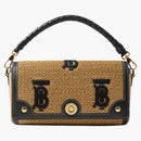 Burberry Top Handle Note Bag Natural/Black